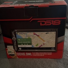 DS18 DDX6.9ML 6.9in 2 DIN Multimedia Receiver Touchscreen BT USB AUX SD