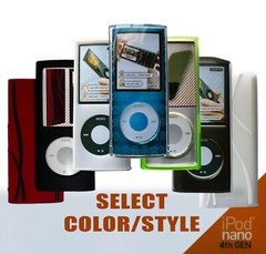 Protective Cover CLEAR HARD SHELL Tough Case for 4th GEN iPod Nano 4G 8GB 16GB