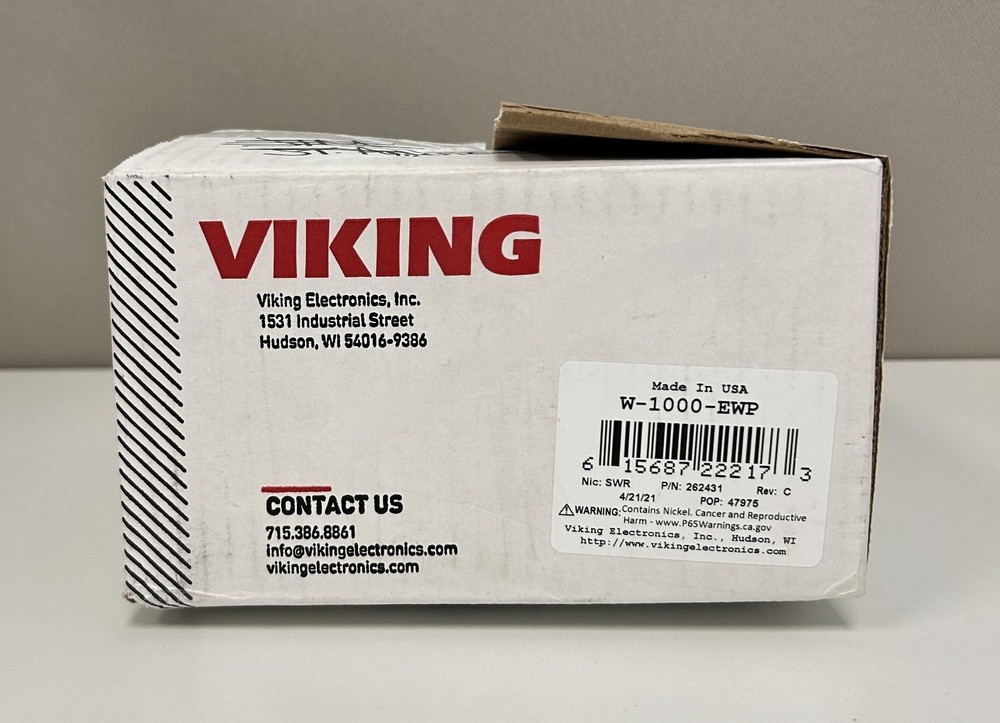 Viking W-1000-EWP Powder Painted Vandal Resistant Handsfree Doorbox