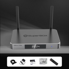 SuperBox S6 Ultra TV BOX Upgrade 128G Message To Me Large Memory Fast Ship