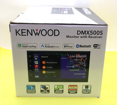 KENWOOD WIRELESS CARPLAY 6.8″ MONITOR WITH RECEIVER DMX500S / NEW, FREE SHIPP.