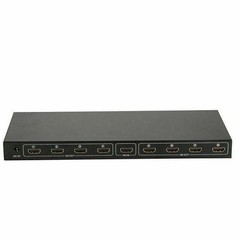 1 In 8 Out HDMI Splitter Switch 8 Port Repeater Amplifier Hub 3D 4K HD 1080P US