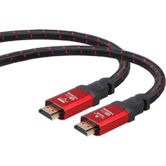 3 Ft. 4K HDMI Cable, High Speed 18 Gbps HDMI to HDMI Cable (3 Pack) – Red