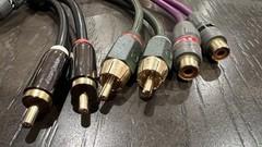 Lot of RCA Audio Cables – FosPower, Rockford Fosgate, AudioQuest