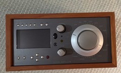 Tivoli Audio 2.0 Wired Bookshelf Speakers Wood Brown/Gray w/ Remote Control