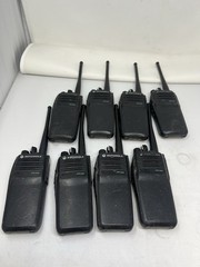 Lot of 8 Motorola XPR 6350 Two-Way Radios AAH55TDC9LA1AN AS-IS