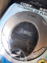 COBY CD Walkman Player Slim w/ Headphones NEW SEALED! CX-CD114