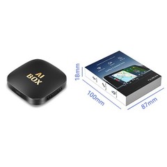2026 Wireless CarPlay & Android Auto AI Box Android 13 Car Multimedia w/ YouTube