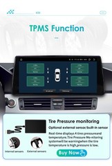 Android 12 8Core 8+128GB Autoradio 10.33″ GPS Navi Carplay 4G BT für BMW E60 CCC