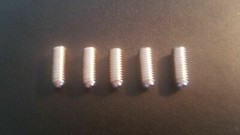 5pcs 5mm Amplifier Terminal Set Screws POWER GROUND SPEAKER REMOTE Amp Screw