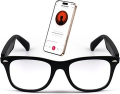Lightweight Waterproof Smart Glasses with Open-Ear Speakers and Touch Control