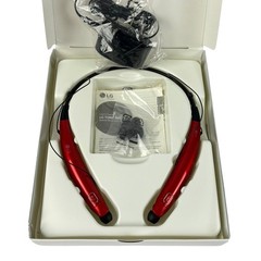 LG Tone Pro LBT770 Red Premium Wireless Stereo Headset In Original Open Box