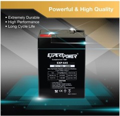 10 Pack – EUB645 6V 4.5AH Replacement SLA BATTERY 6 VOLT