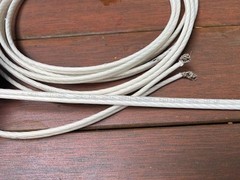 QED Silver Special 25th Anniversary Hi-Fi Speaker Cables 2.4m Pair w/Banana