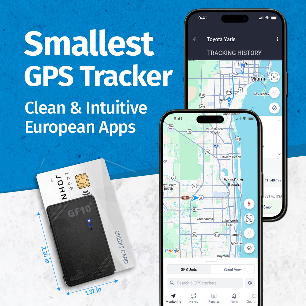 GPS Tracker for Vehicles Real Time Car Tracking Device Mini Hidden for iPhone