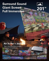 TCL RayNeo Air3S Air 3S Pro AR Glasses 201″ 1200Nits 120Hz HueView2.0 XR Glasses