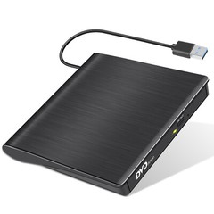 External DVD RW CD Writer Drive USB 3.0 Slim Burner Reader Player for Laptop PC