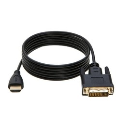 DVI-D Male to HDMI Male Cable Gold 24+1 HDTV PC 1.5ft 3ft 6ft 10ft 15ft 25f 50ft