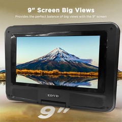 10.8″ Portable Car DVD Player AVI EVD SVCD VCD CD Mp3 JPG USB/SD Mode ALL Region