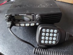 Kenwood TM-281A 144MHz VHF FM Mono Band Ham Radio Transceiver w/ Microphone