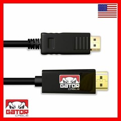 DisplayPort to HDMI Cable Adapter Converter Audio Video PC HDTV Monitor 1080P