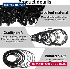 80Pcs Flat Cassette Belts 40-135mm Mix Rubber Drive Belt Kit 0.7mm 1mm for CD VC