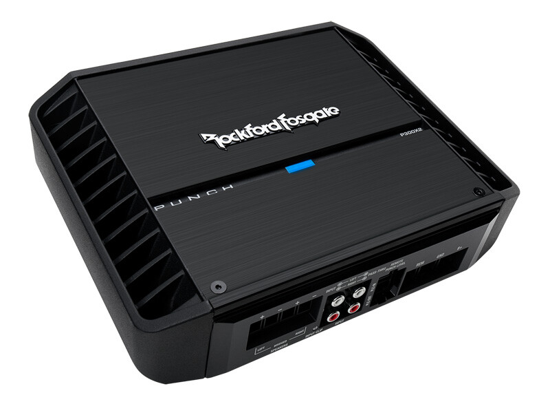 Rockford Fosgate P300X2 Punch 2 Channel Car Amplifier 300w MAX Amp P300X2