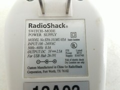 Radio Shack Switch Mode Power Supply EPA 101mu 05a 5 Volts DC 2.5 Amps