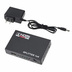 Full HD HDMI Splitter Amplifier Repeater 1080p 4K Female Switch Box 1×4 Port