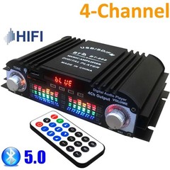 20Hz-20KHZ Power Amplifier 4 Channel Mini HiFi Digital Stereo Audio xx