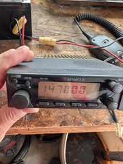 Used Kenwood TM-261A 144 MHz FM 2 Meter XCVR Ham Radio