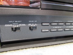 ESTATE* VINTAGE OPTIMUS DCT-2000 DIGITAL COMPACT CASSETTE TAPE DECK ~READ
