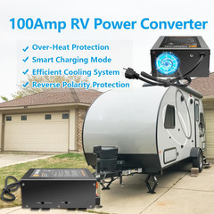 RV Converter | Multiple Capacities | Power Converter with Built-In 4 Stage Smart