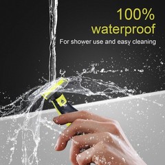 Electric Shaver Replacement Heads Compatible with 1 Count (Pack of 4), Green