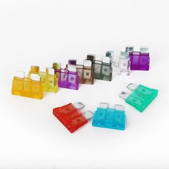 100pcs/Set Car Auto Standard/Medium Blade Fuse 2A~35A Assorted Set w/Puller Kit