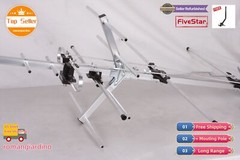 Yagi Outdoor TV Antenna 250 Mile for Strong, Weatherproof VHF UHF FM Pole
