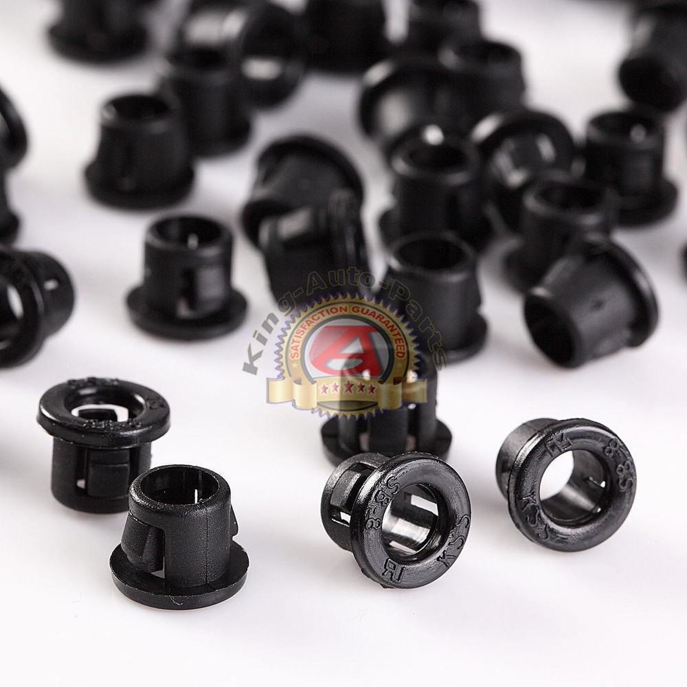 Black Plastic Snap Grommets 3/16″ 100 PCS/BAG
