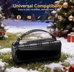 WKING D8 Mini Bluetooth Speaker 30W RMS(60W Peak) Portable Wireless Loud Speaker