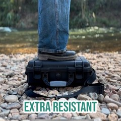INNVO Starlink Mini Gen 4 Case – IP67 Waterproof 17 x 14 x 6 inches, Black