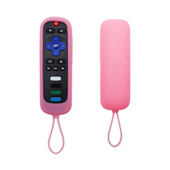 1Pc Silicone Protective Remote Control Cover For Roku TV Remote Holder Glow Case