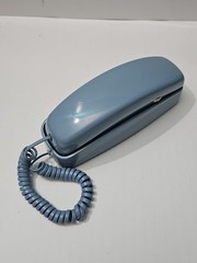 Vintage AT&T Blue Trimline Touch Tone Phone