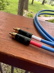 15 Ft. Audiophile Interconnect Cables Gold Neutrik Rean RCA Phono Belden 1505a
