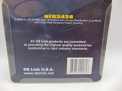 New DB Link Car Audio Platinum Distribution Fuse Box AGU 4 AWG in 8 Awg out x 3