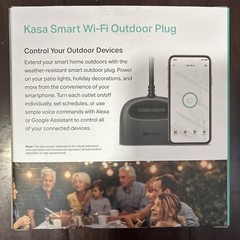 TP-Link Kasa Smart Wi-Fi Outdoor Plug (EP40)