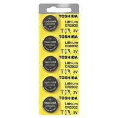 Lot of 500 Toshiba CR2032 New Fresh Date CR2032 2032 Lithium 3V Batteries EX2033