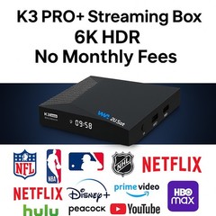 K3 PRO+ Streaming Box 2025 | 6K HDR | Android 12 | No Monthly Fees 🚀