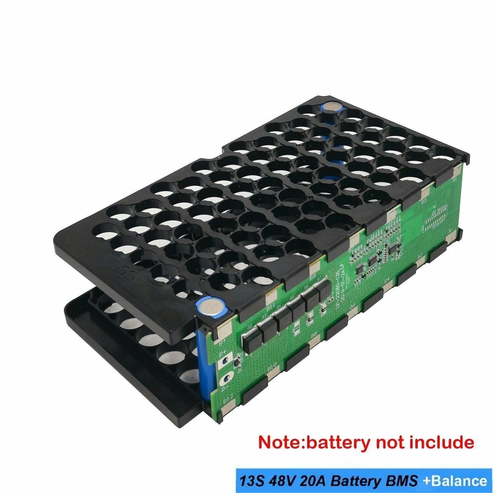 13S 48V 52V 20A 18650 Li-ion Battery BMS Protection Board for E-Bike/E-scooter