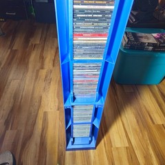 Fellowes 1990-early 2000s Cd Rack Holder Holds 70 CDs (DOES NOT INCLUDE CDs)