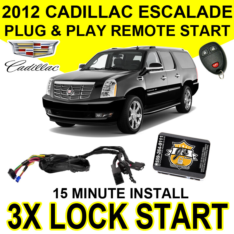 Js Alarms PLUG AND PLAY REMOTE STARTER For 2012 CADILLAC ESCALADE GM10