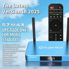 SuperBox S7 Max | Official Certified Store | 24/7 Expert Help | Same Day Shippin